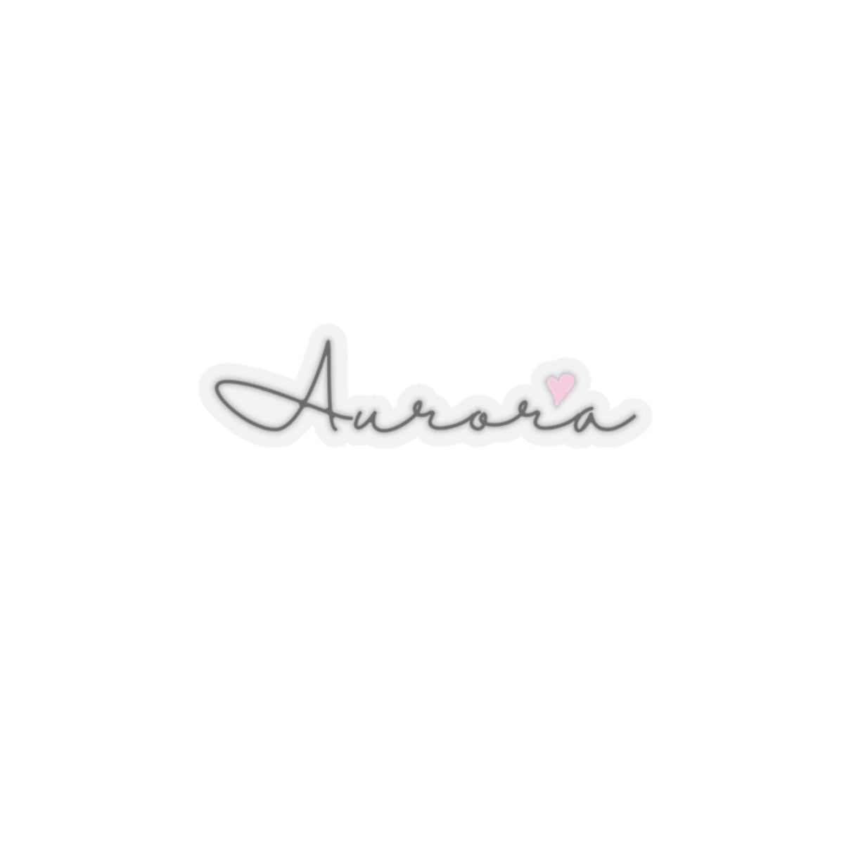 Aurora, Girl, Woman, Name, Kiss-Cut Stickers