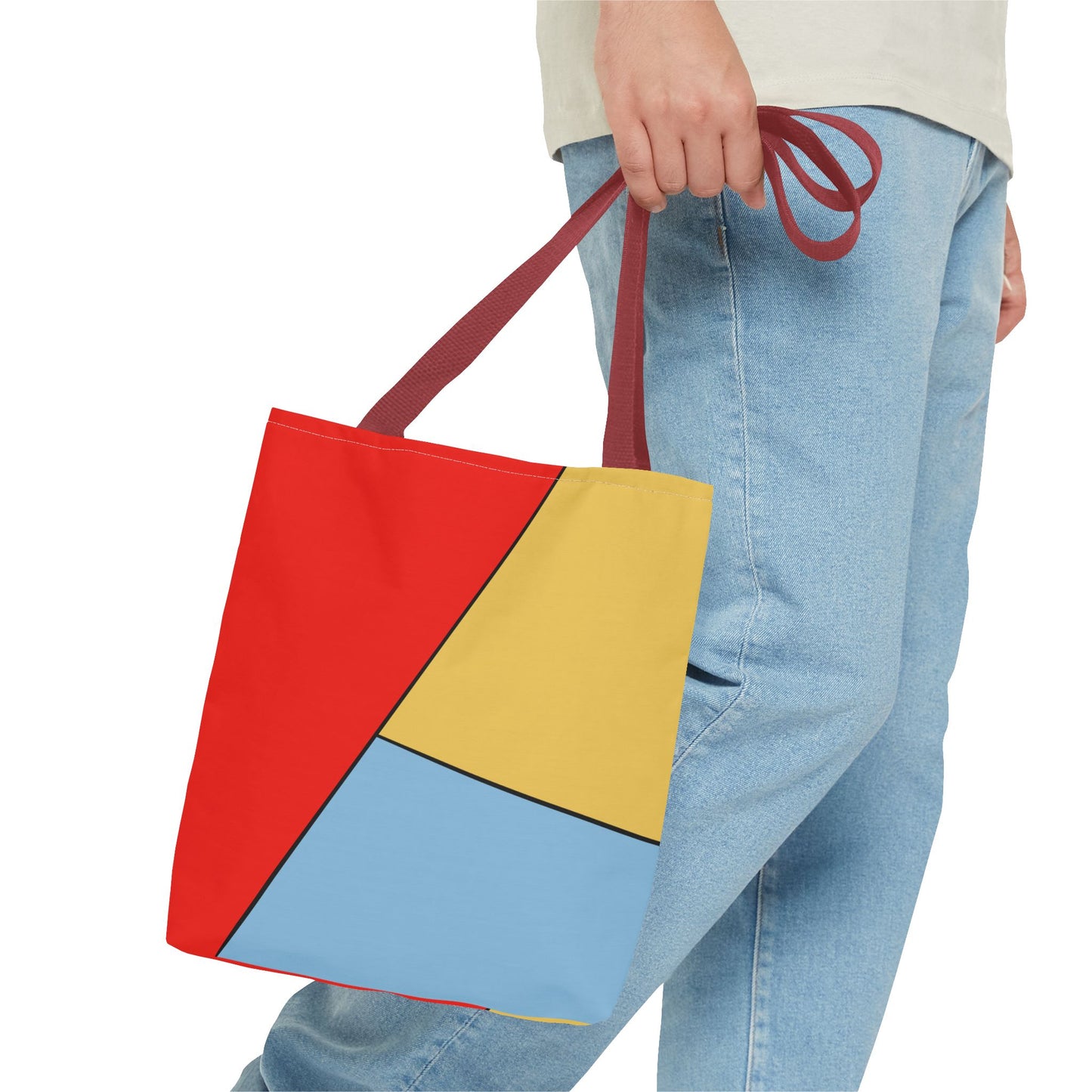 Red, Yellow, Blue, Tote Bag (AOP)