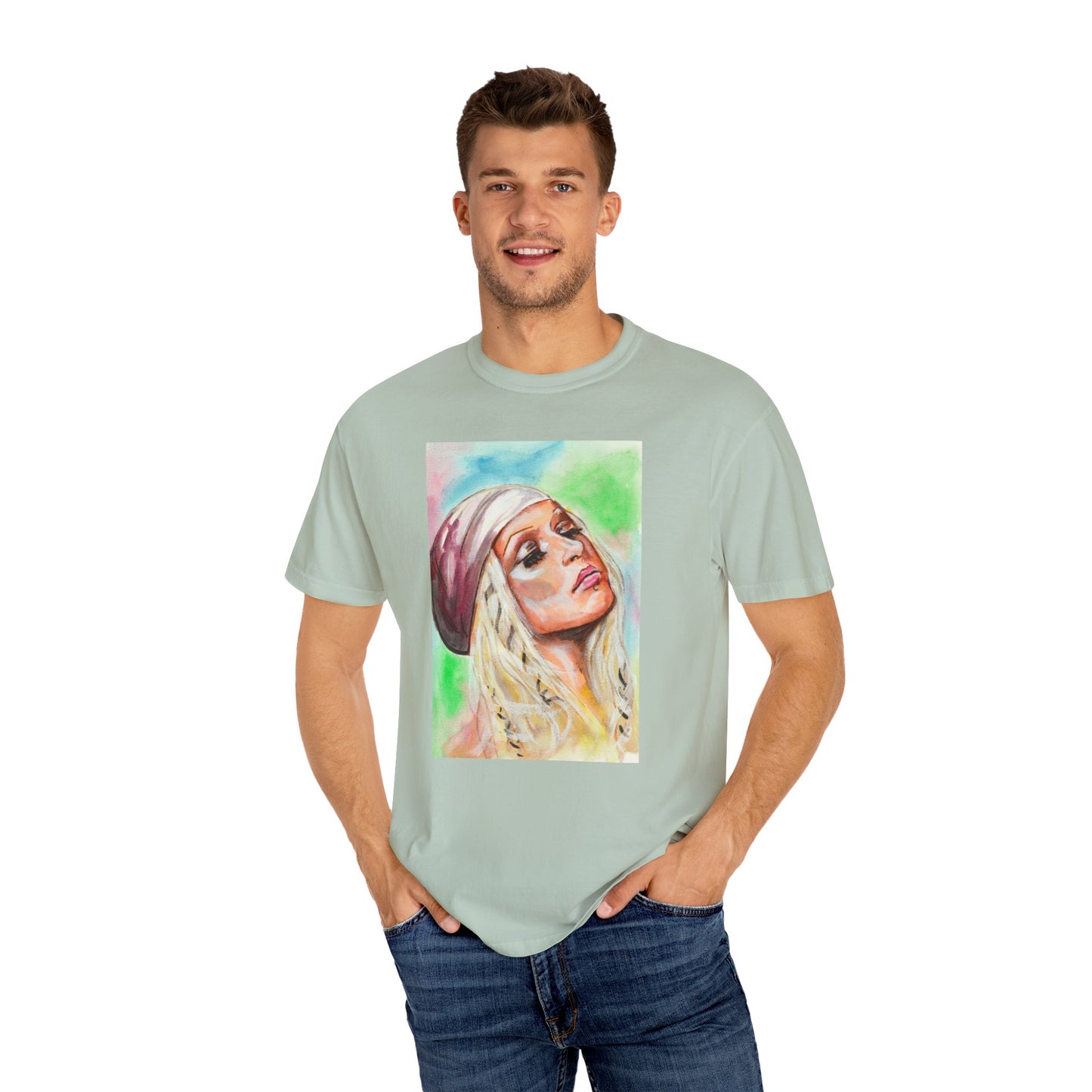 Christina, Unisex Garment-Dyed T-shirt