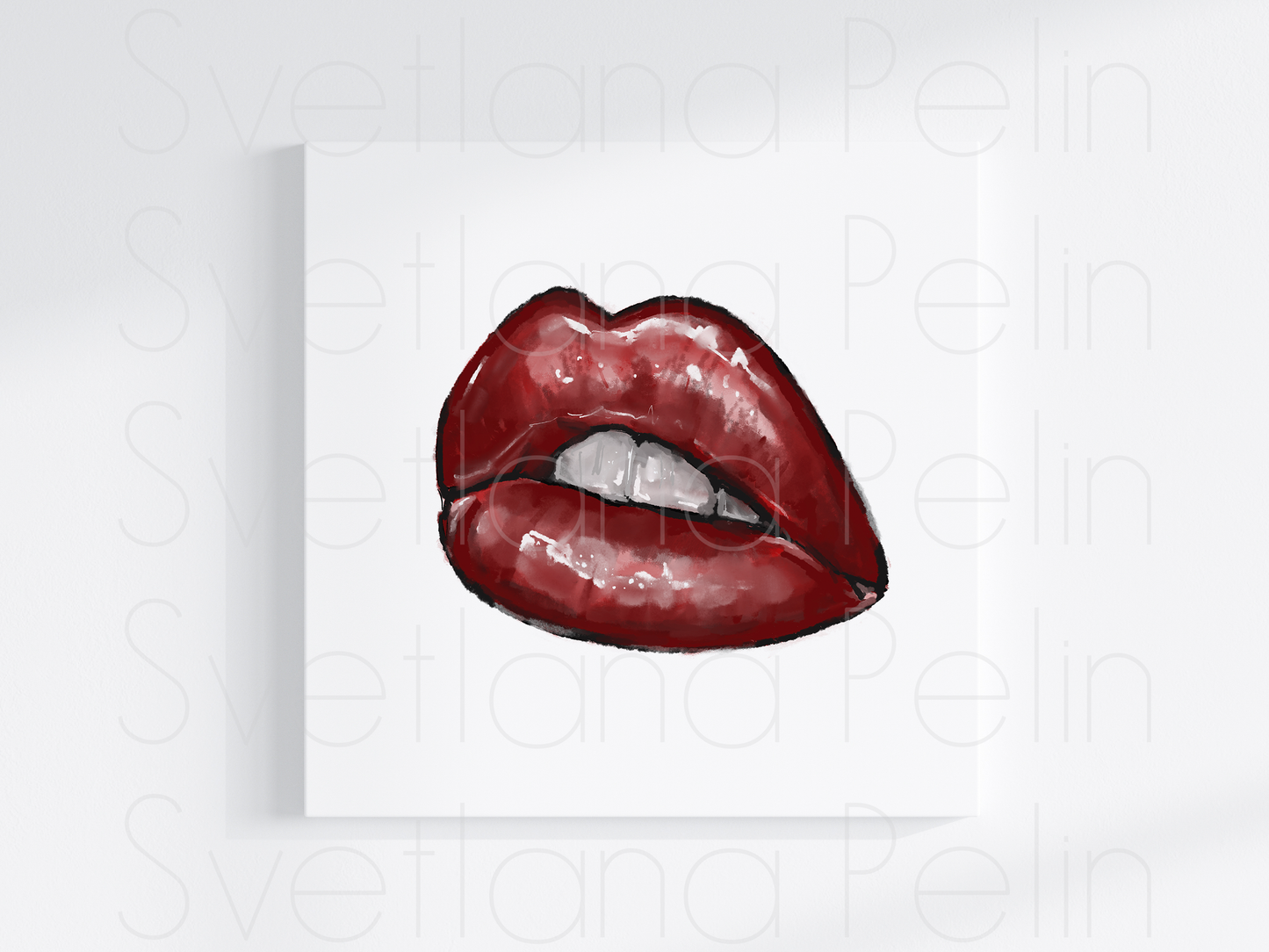 Lips, Printable Art, INSTANT DOWNLOAD