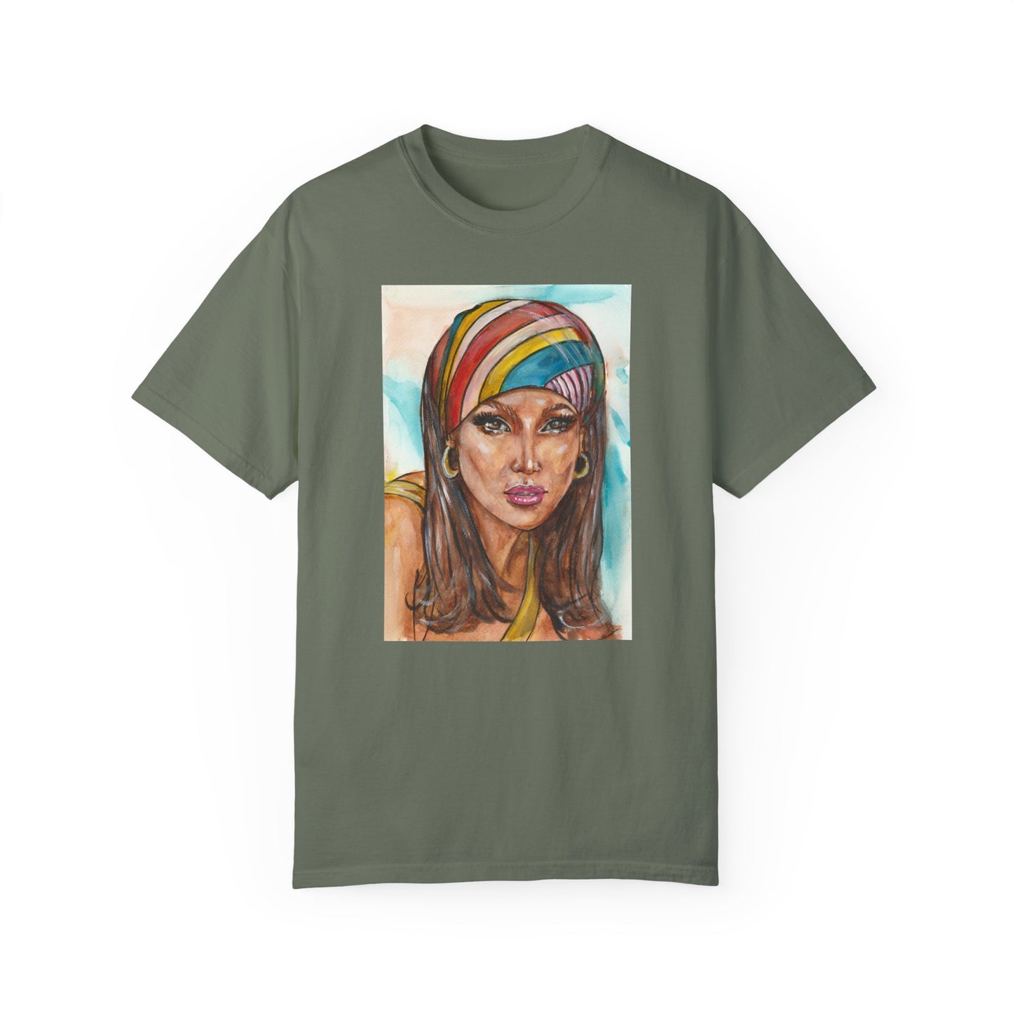 Jennifer Lopez, Unisex Garment-Dyed T-shirt