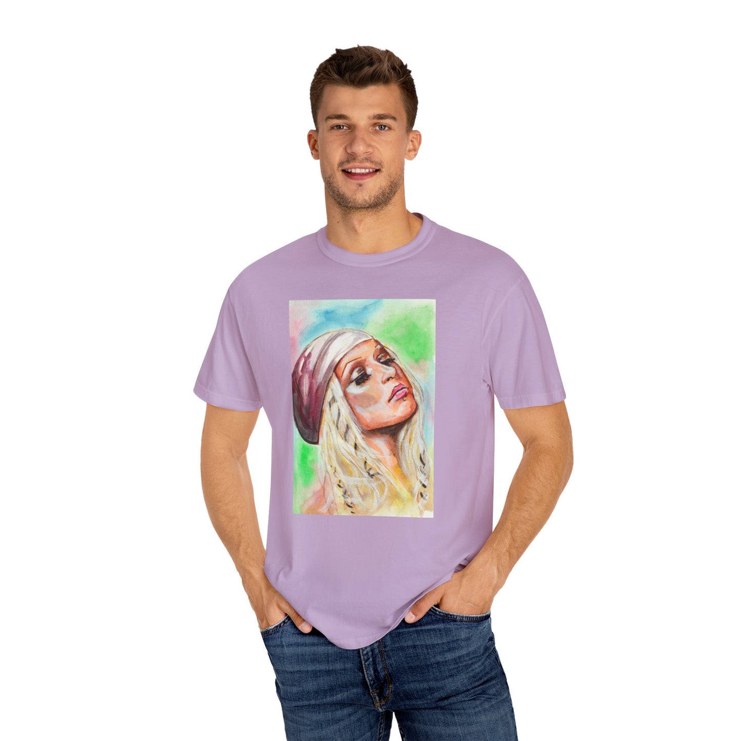 Christina, Unisex Garment-Dyed T-shirt