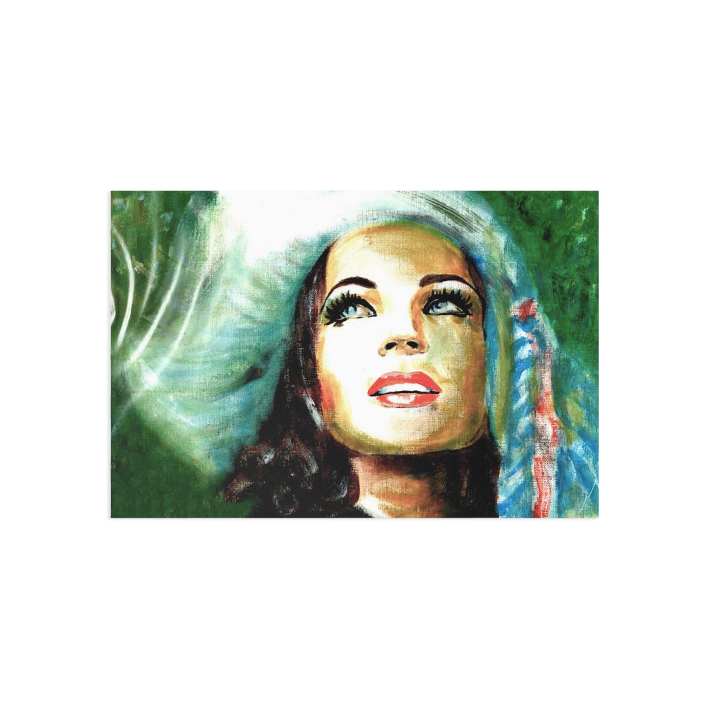 Romy Schneider, Fine Art Postcards