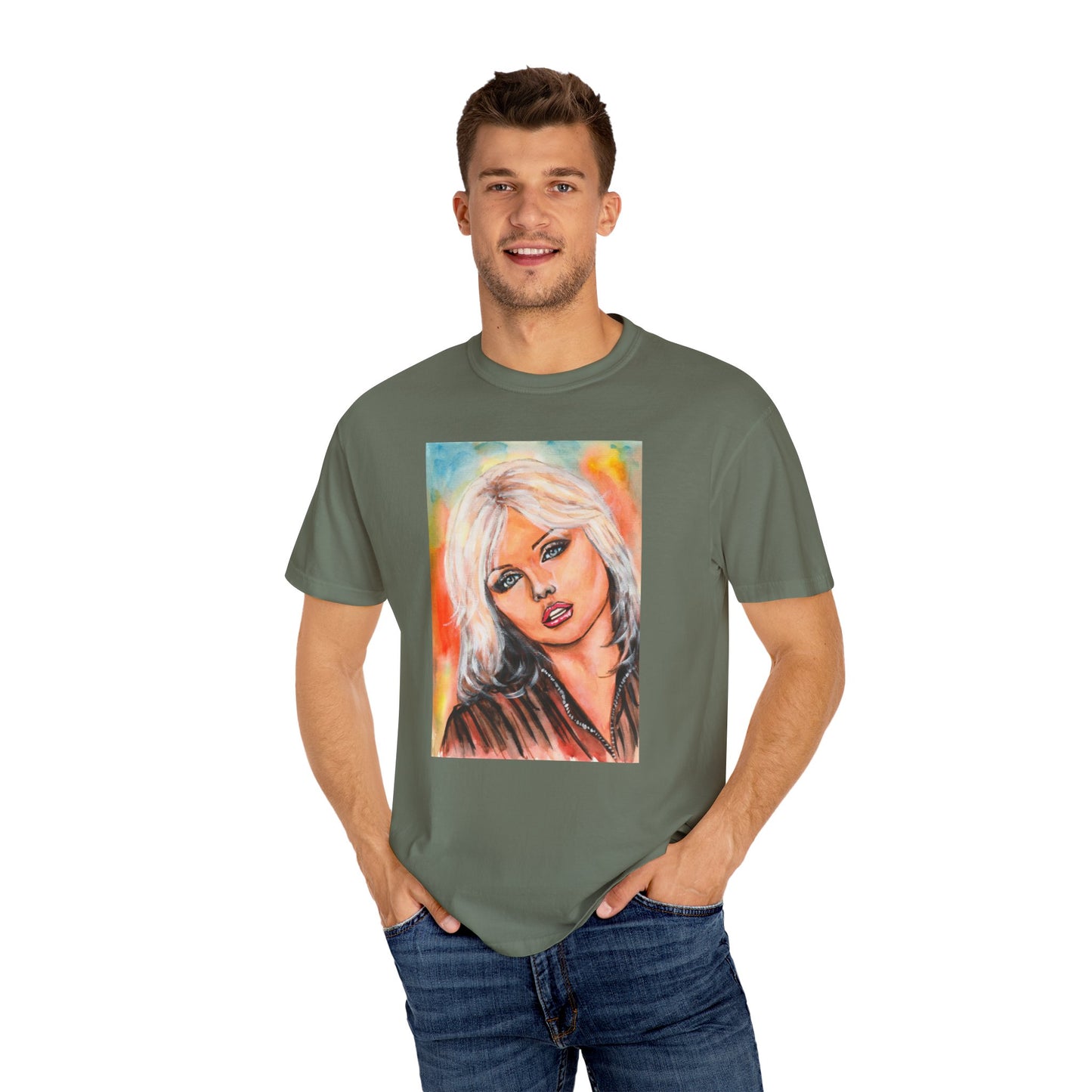 Debbie, Unisex Garment-Dyed T-shirt