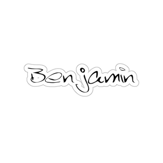 Benjamin, Man, Boy, Name, Kiss-Cut Stickers