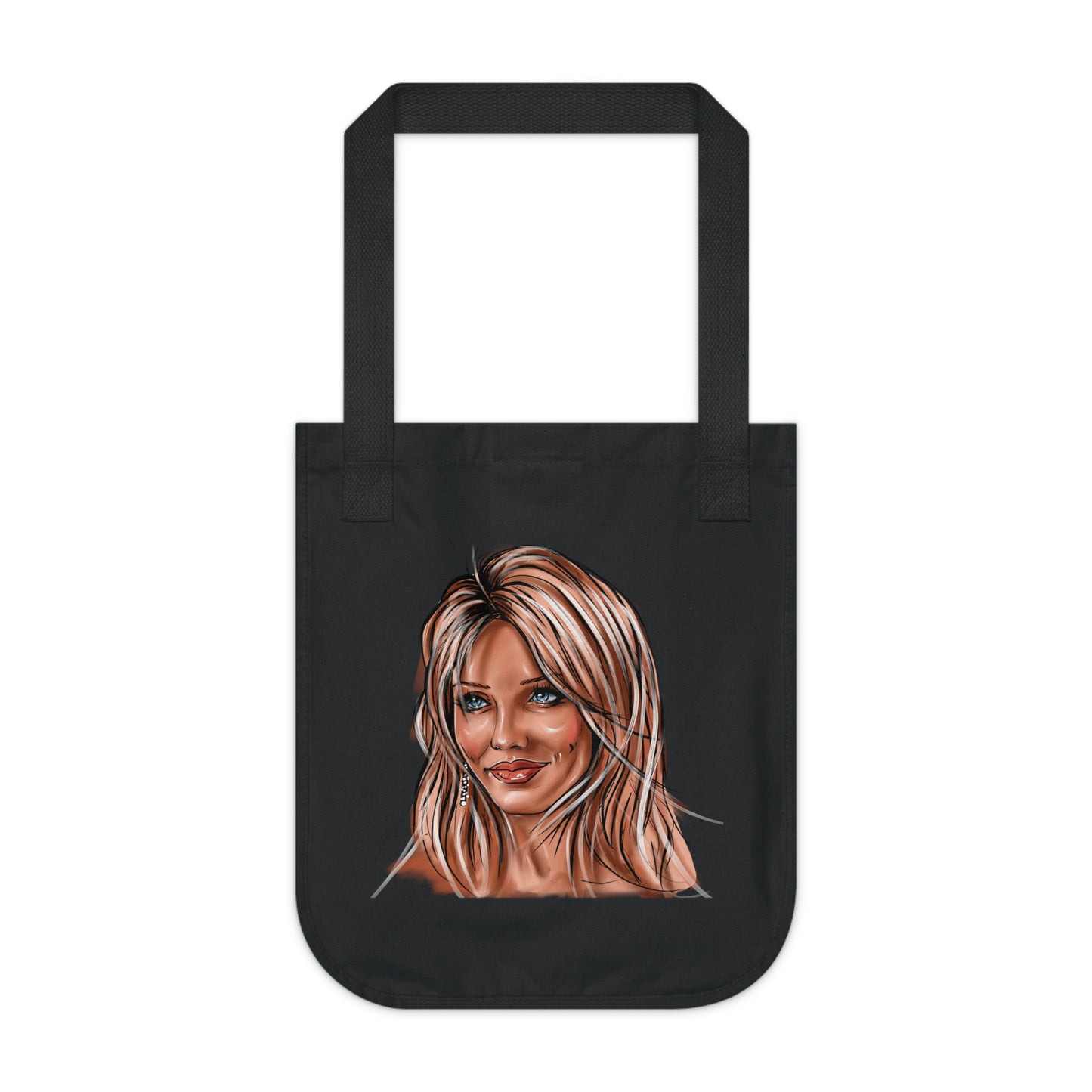 Cameron Diaz, Organic Canvas Tote Bag