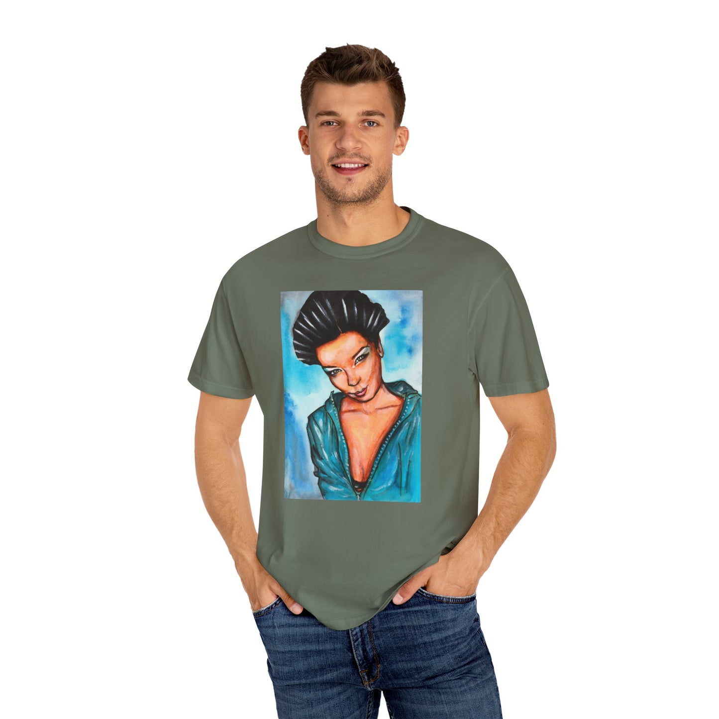 Björk, Unisex Garment-Dyed T-shirt