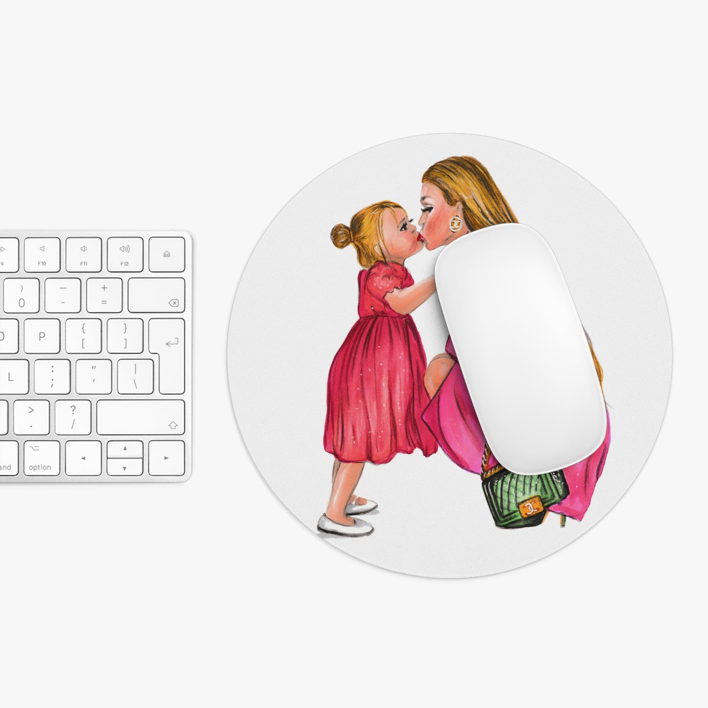 Mother and daughter, Mouse Pad