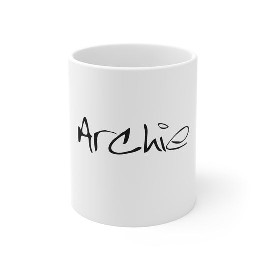 Archie, Man, Boy, Name, Mug 11oz