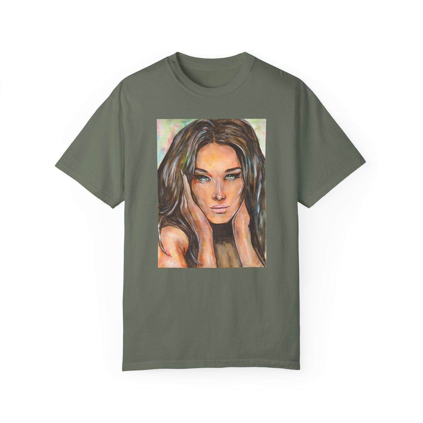 Carla, Unisex Garment-Dyed T-shirt