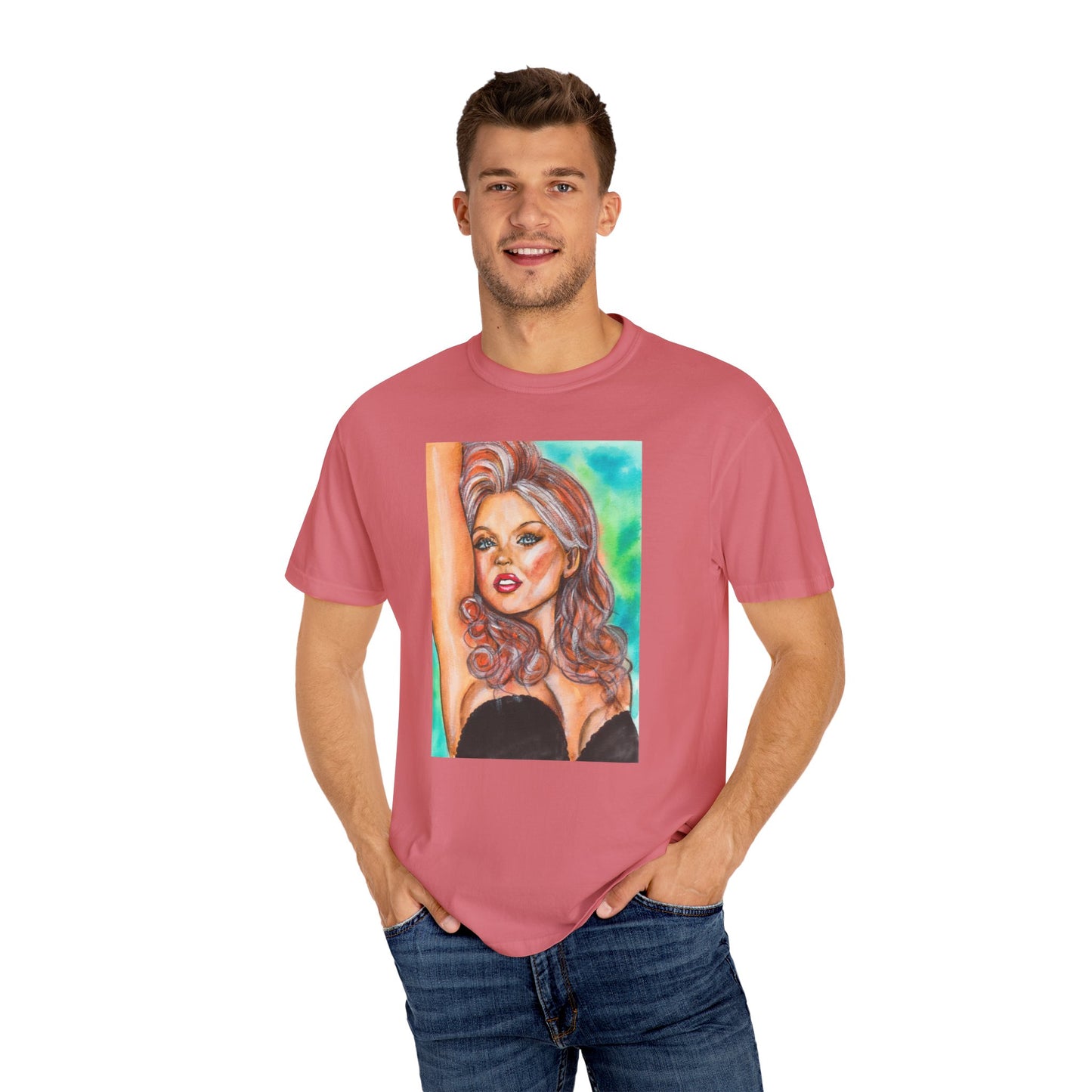 Geri, Unisex Garment-Dyed T-shirt