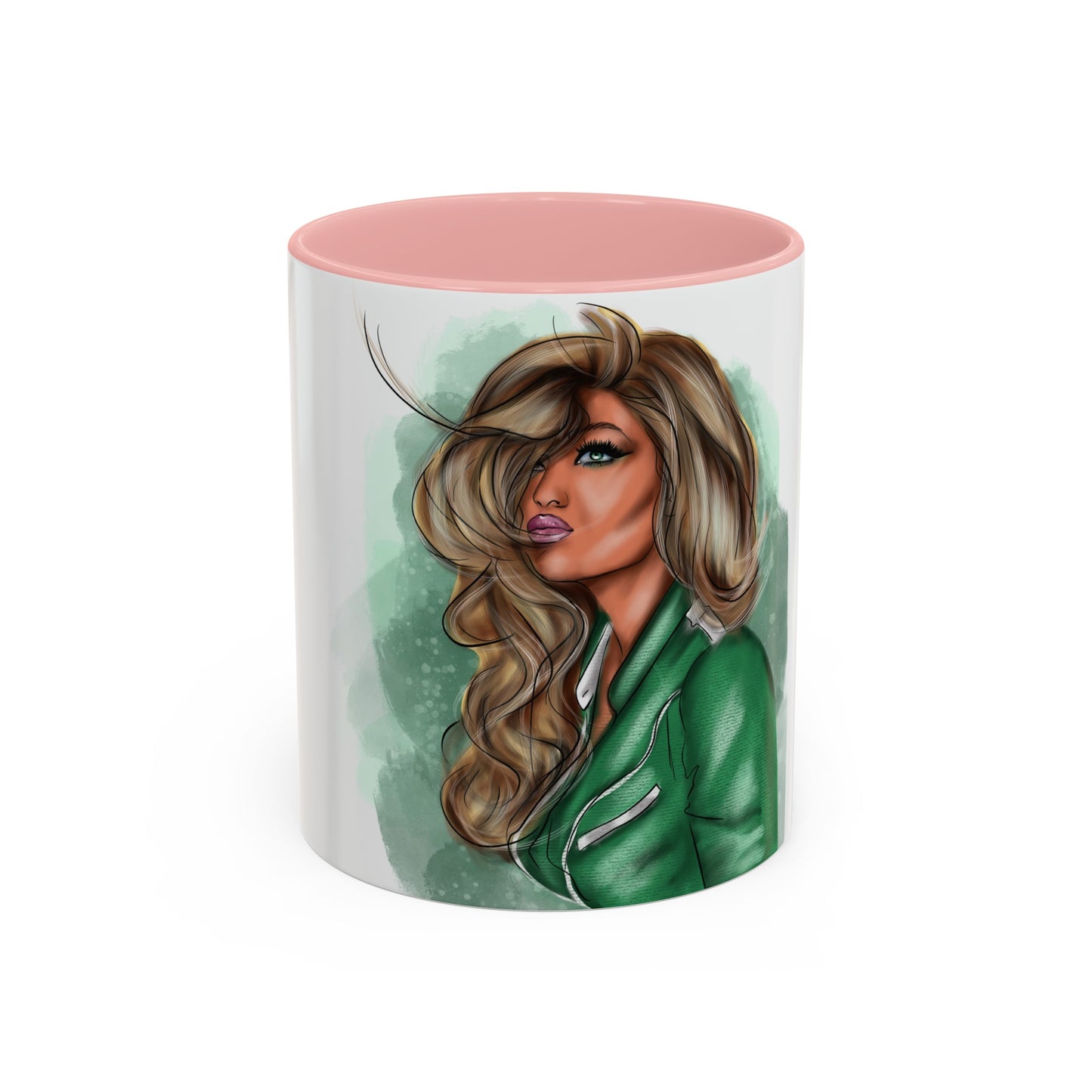 Gigi Hadid, Accent Coffee Mug (11, 15oz)