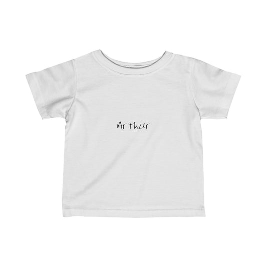 Arthur, Man, Boy, Name, Infant Fine Jersey Tee