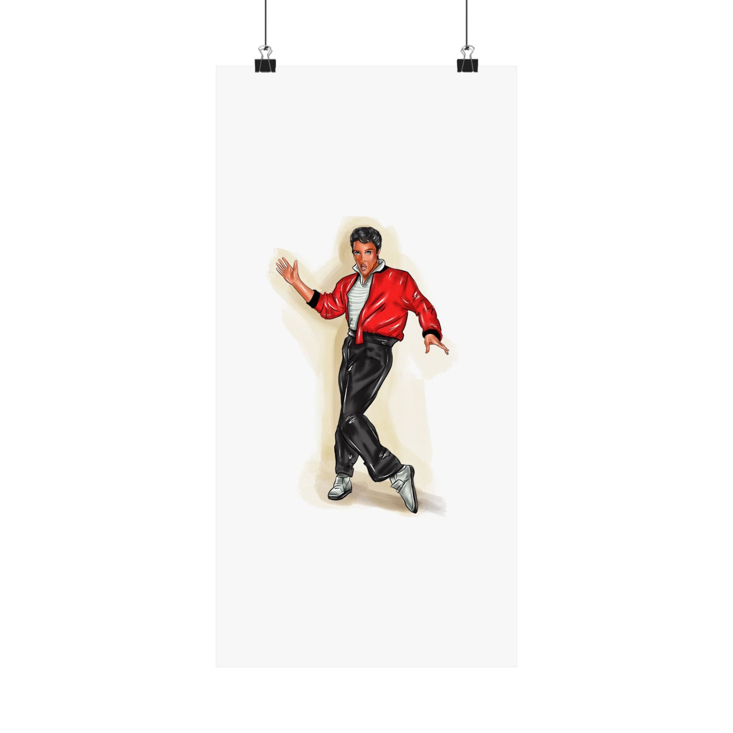 Elvis, Matte Vertical Posters