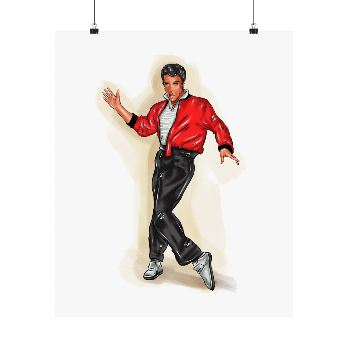 Elvis, Matte Vertical Posters