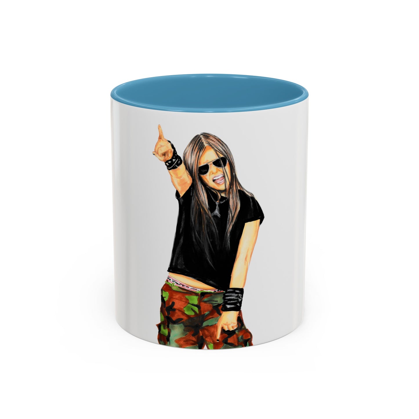 Avril, Accent Coffee Mug (11, 15oz)