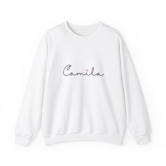 Camila, Girl, Woman, Name, Unisex Heavy Blend™ Crewneck Sweatshirt