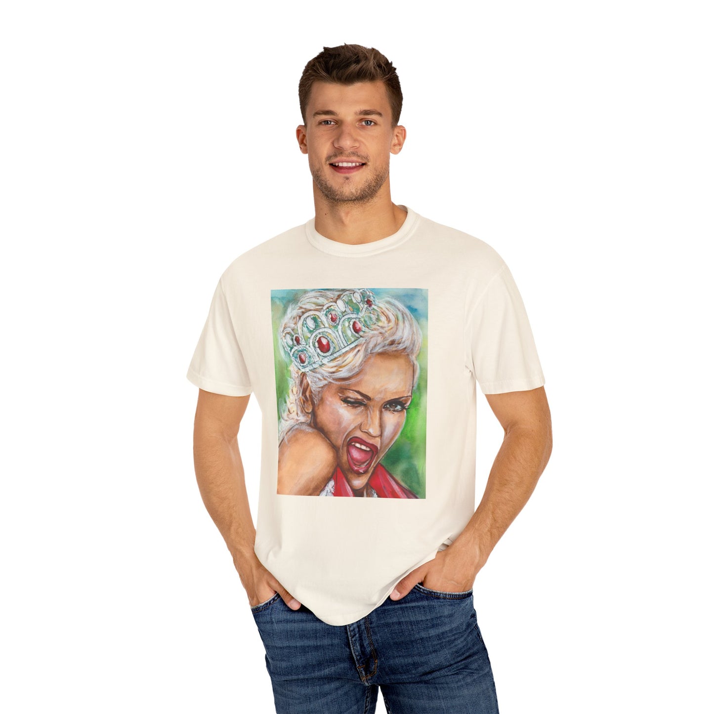 Gwen, Unisex Garment-Dyed T-shirt