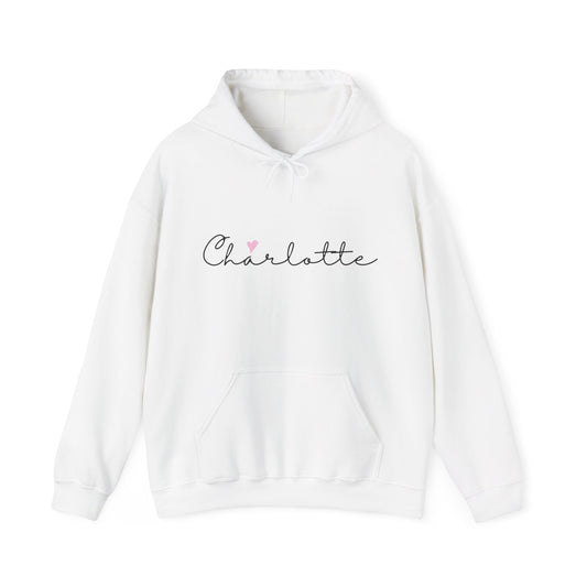 Charlotte, Girl, Woman, Name, Unisex Heavy Blend™ Hooded Sweatshirt