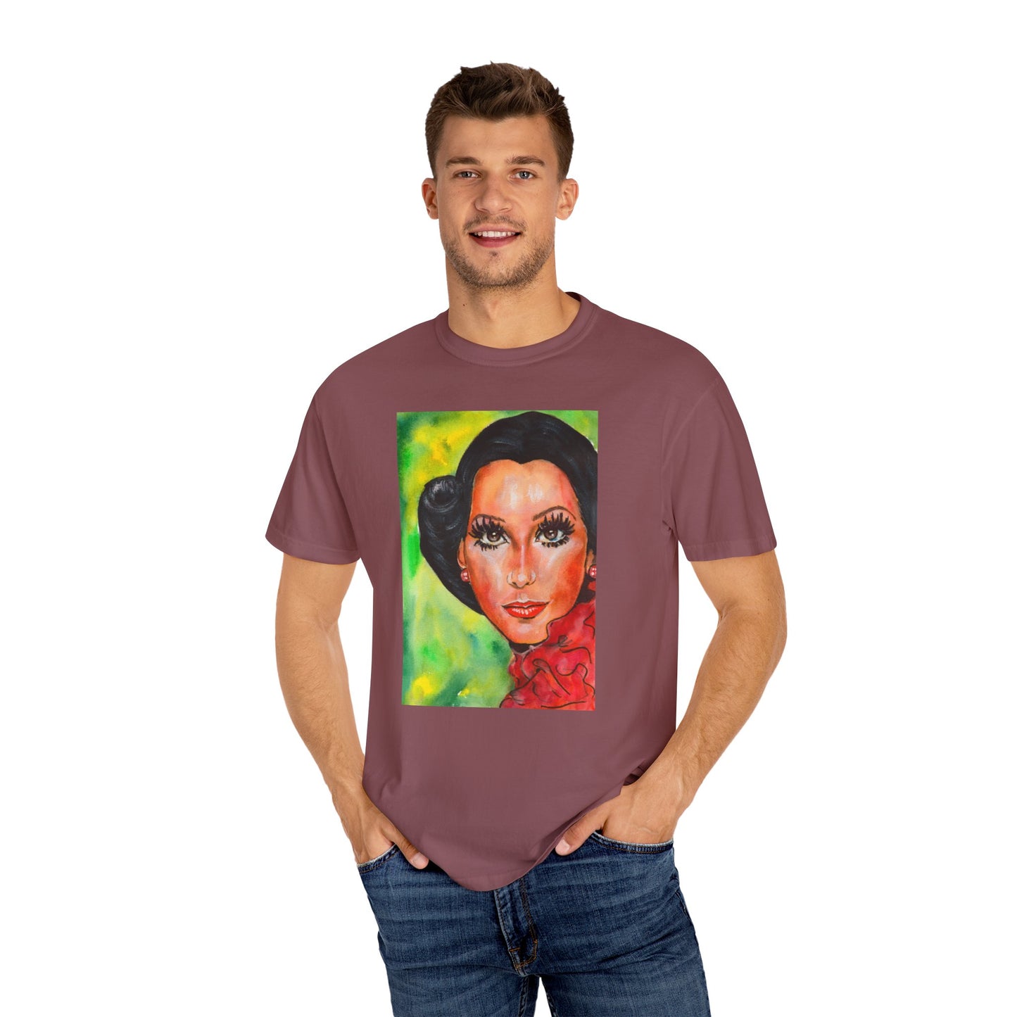 Cher, Unisex Garment-Dyed T-shirt