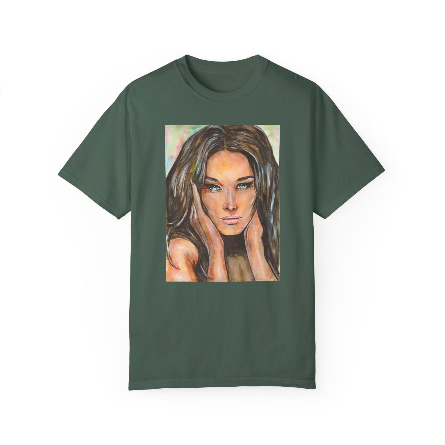 Carla, Unisex Garment-Dyed T-shirt