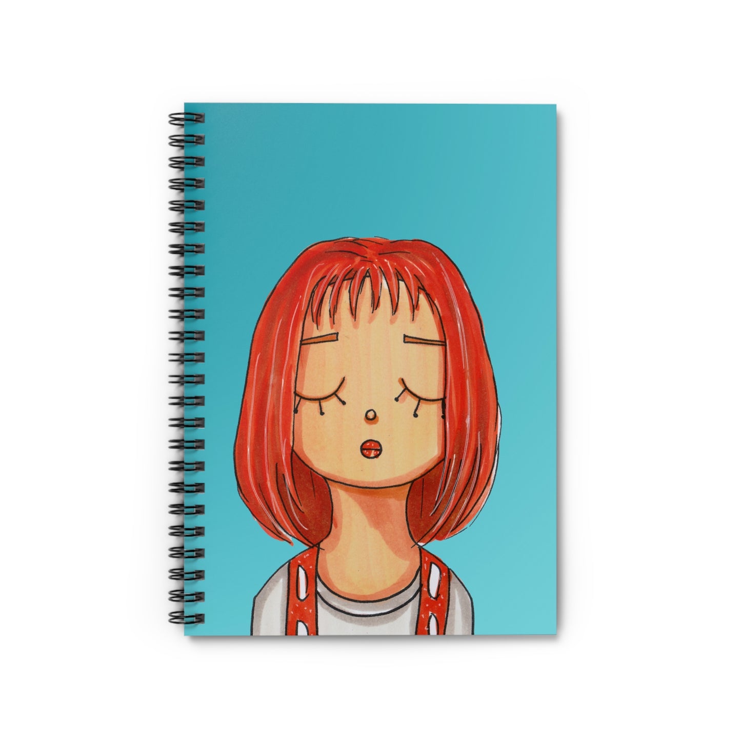 Milla Jovovich, Leeloo, The Fifth Element, Spiral Notebook - Ruled Line