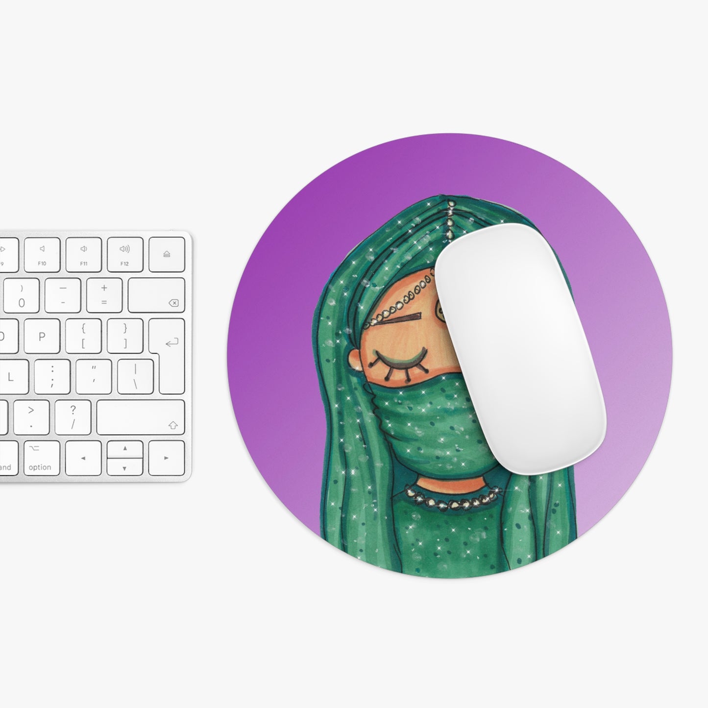 Arabic girl, Mouse Pad