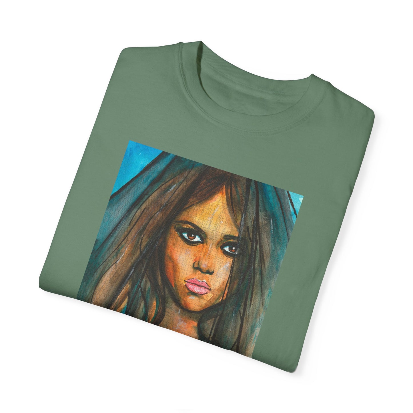 Jenna Ortega, Unisex Garment-Dyed T-shirt