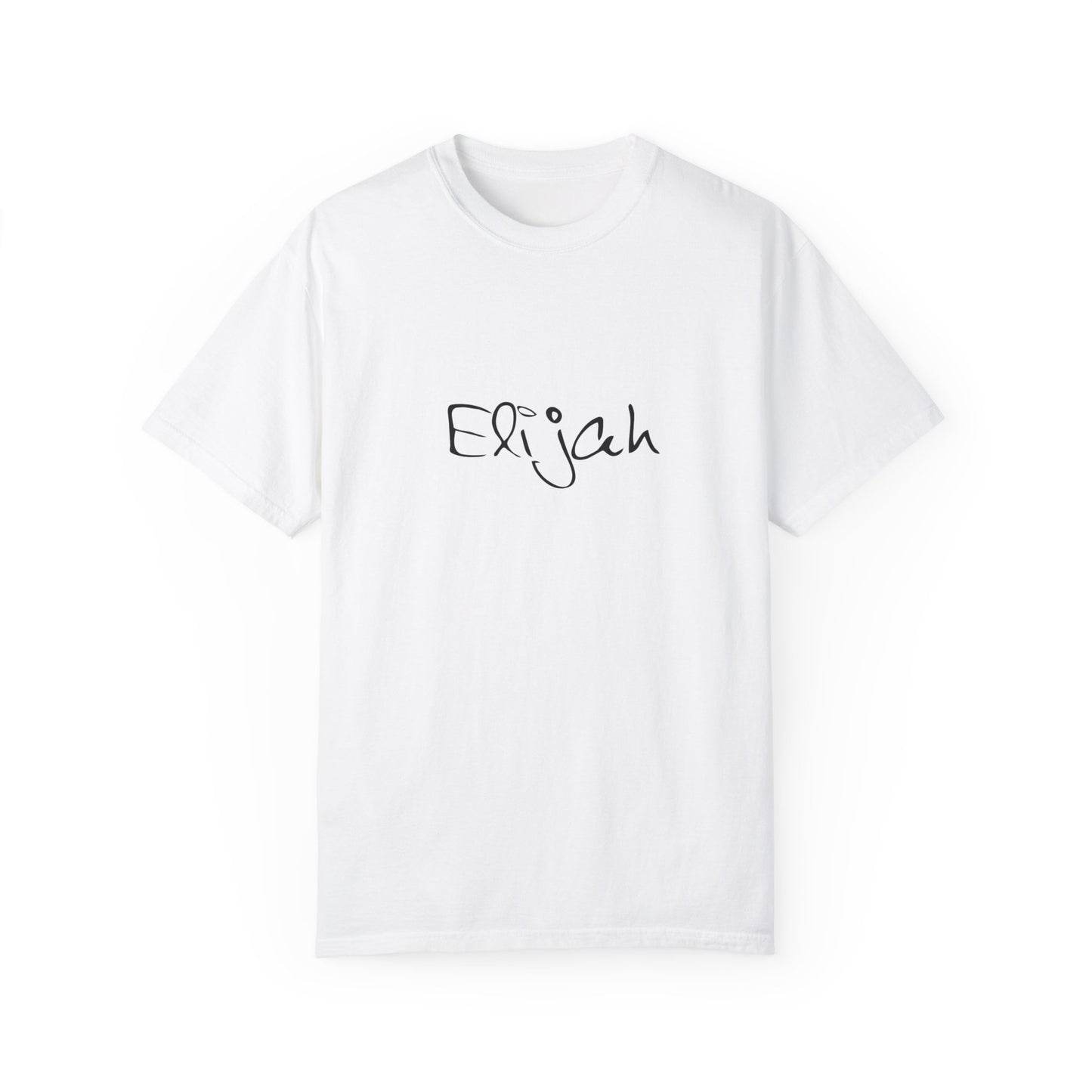 Elijah, Man, Boy, Name, Unisex Garment-Dyed T-shirt