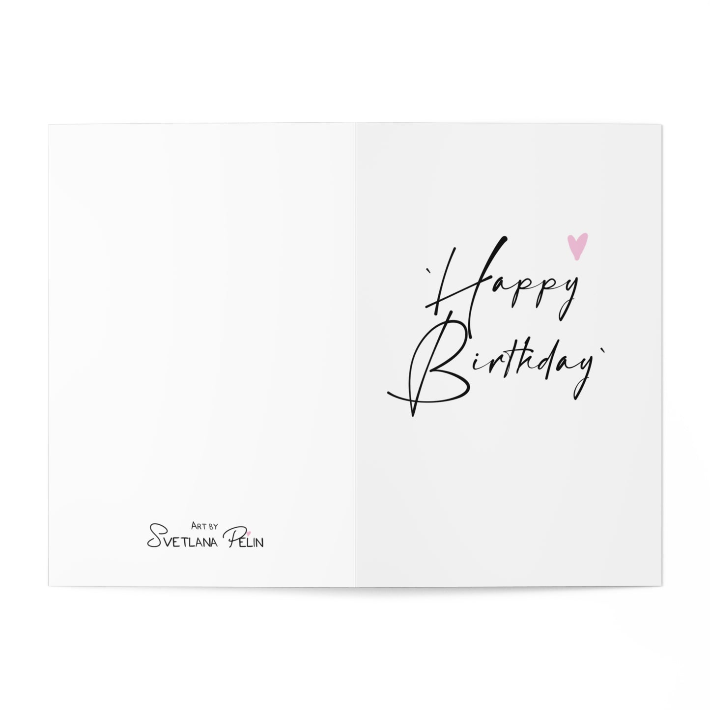 Happy Birthday, Greeting Cards (7 pcs)