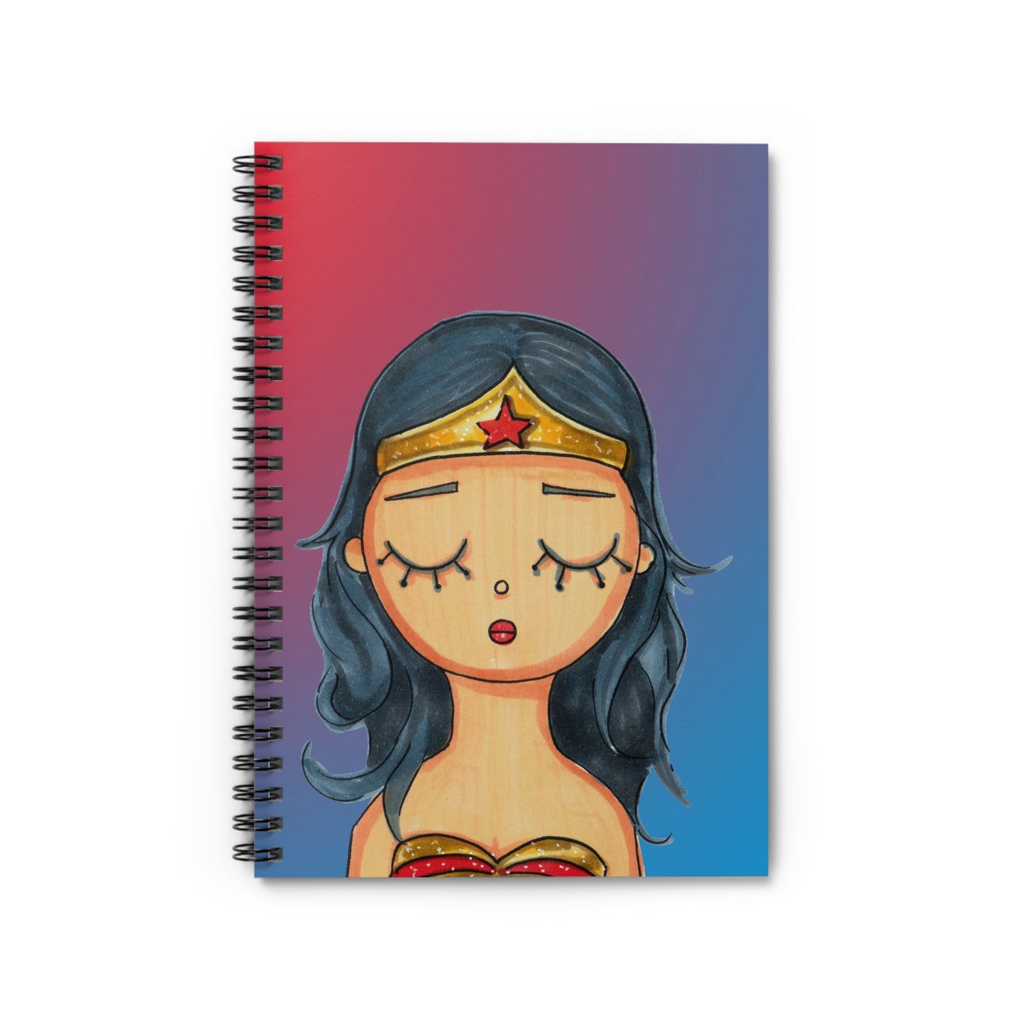 Wonder Woman, Spiral Notebook - Ruled Line