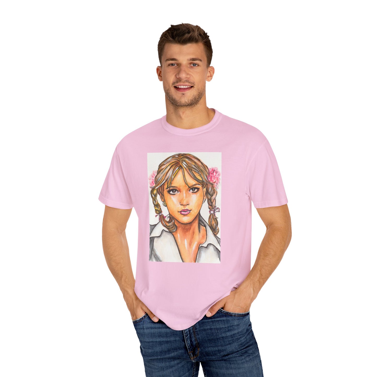 Britney, Unisex Garment-Dyed T-shirt