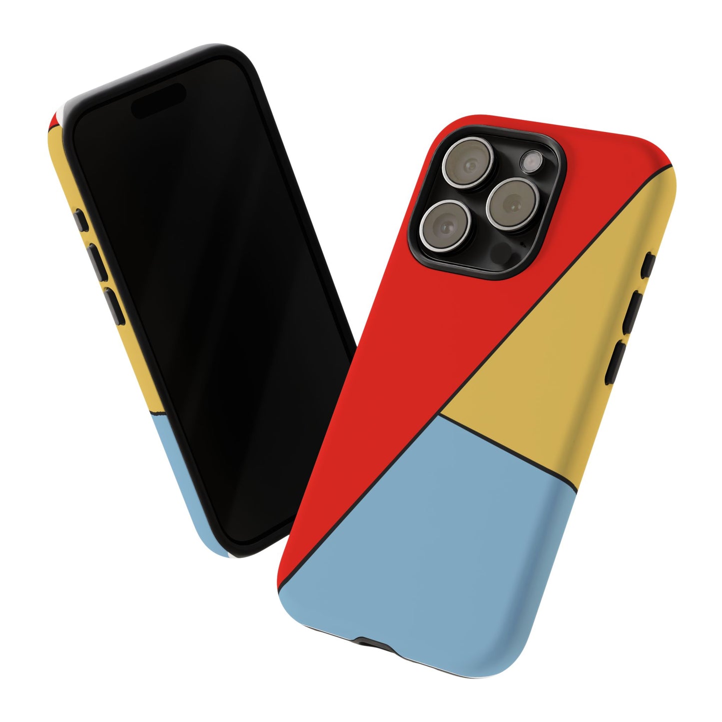 Red, Yellow, Blue, Tough Cases