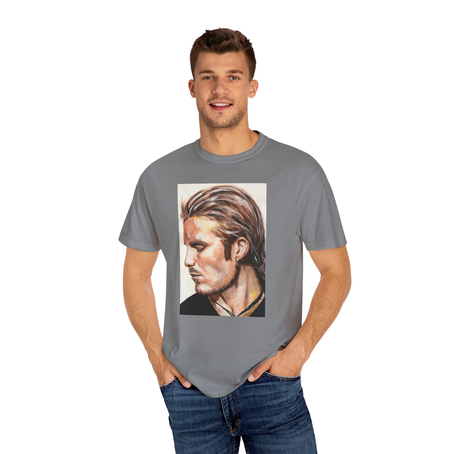 David Beckham, Unisex Garment-Dyed T-shirt