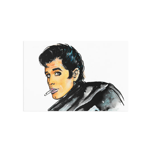 John Travolta, Grease, Fine Art Postcards