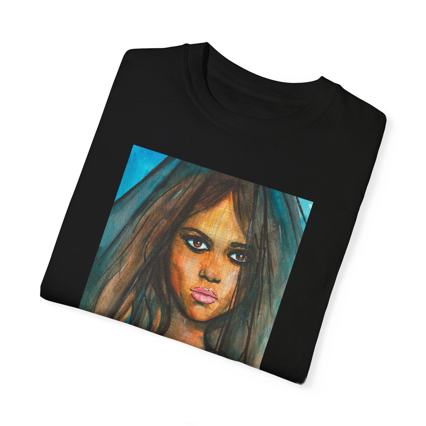 Jenna Ortega, Unisex Garment-Dyed T-shirt