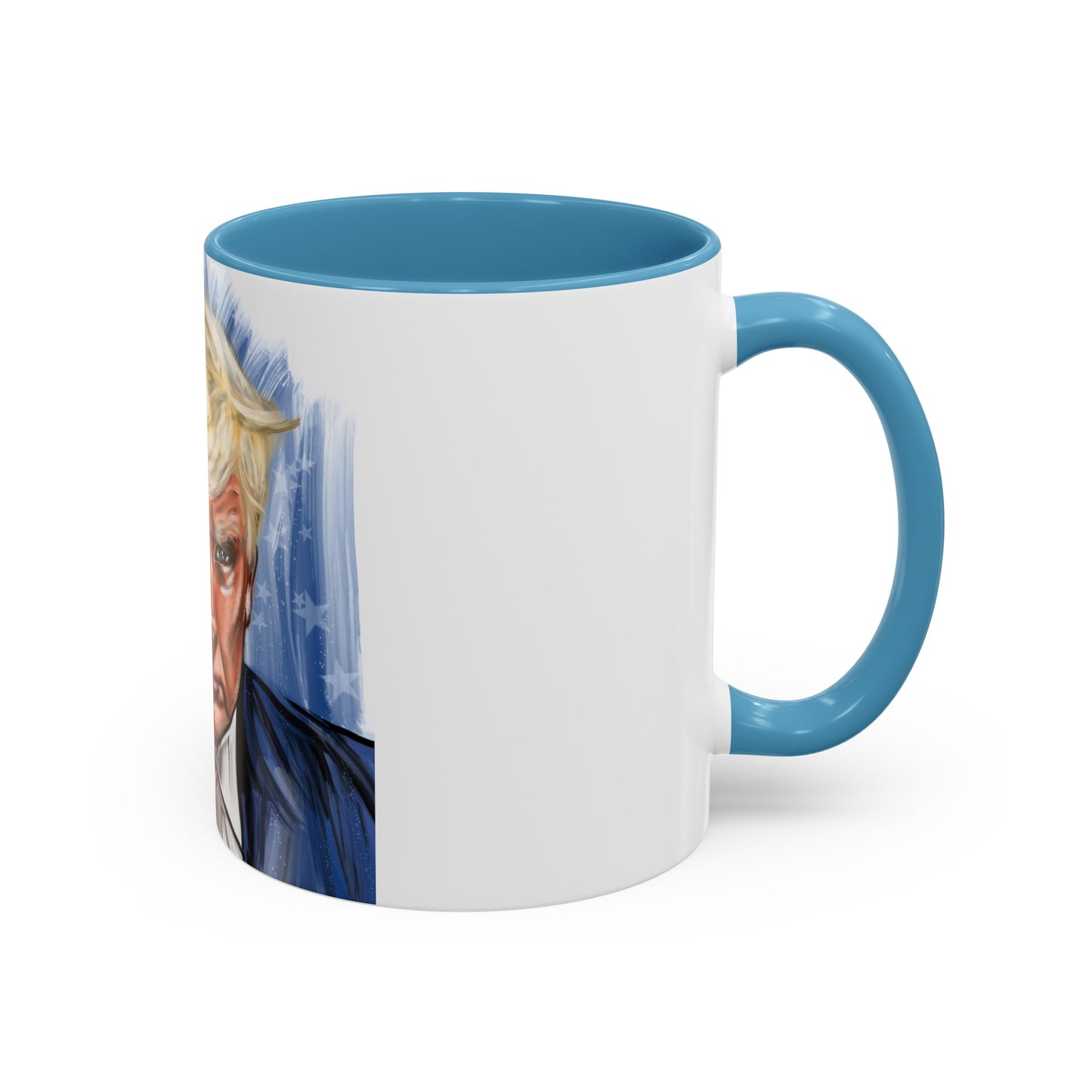 Donald Trump, Accent Coffee Mug (11, 15oz)