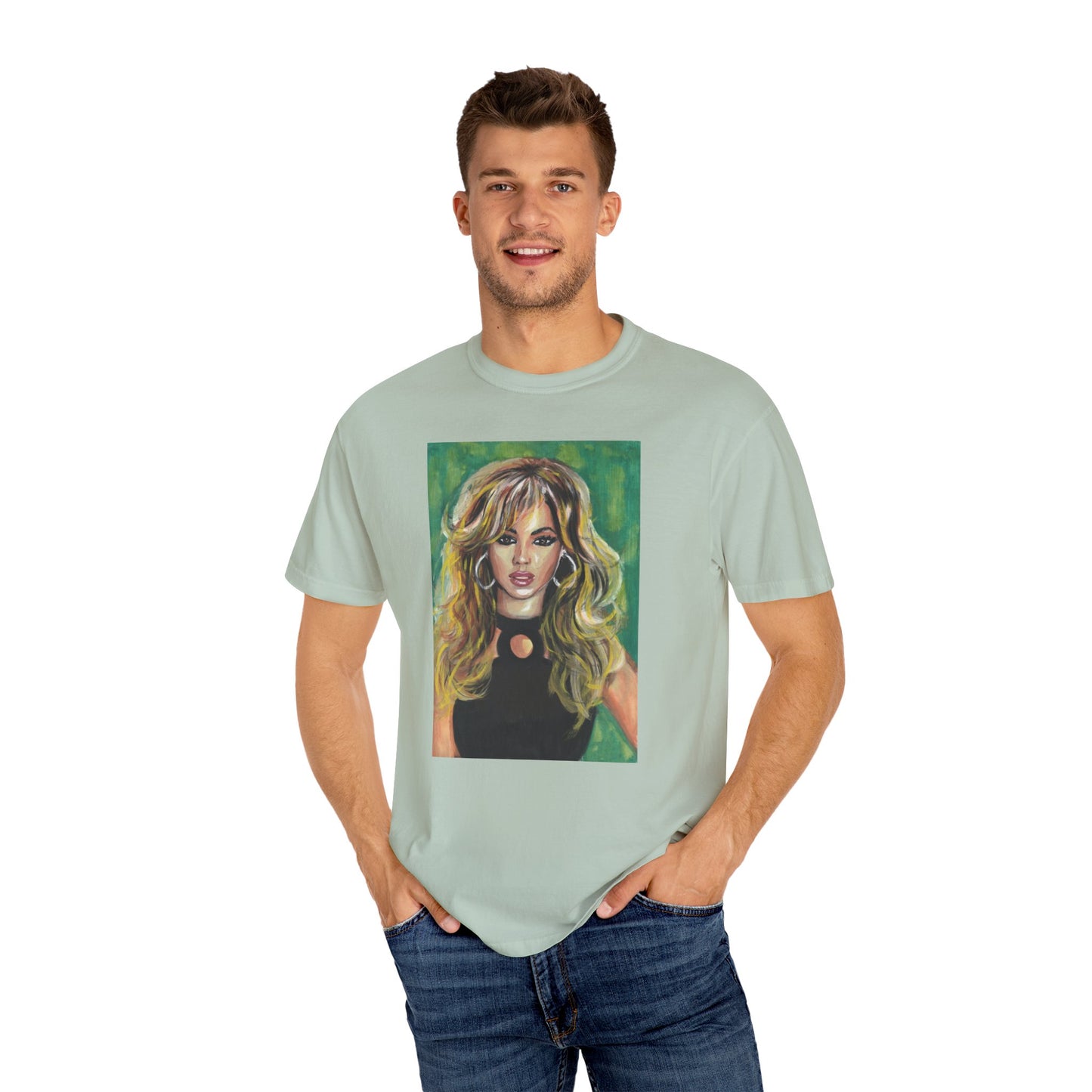 Fashion Girl, Unisex Garment-Dyed T-shirt