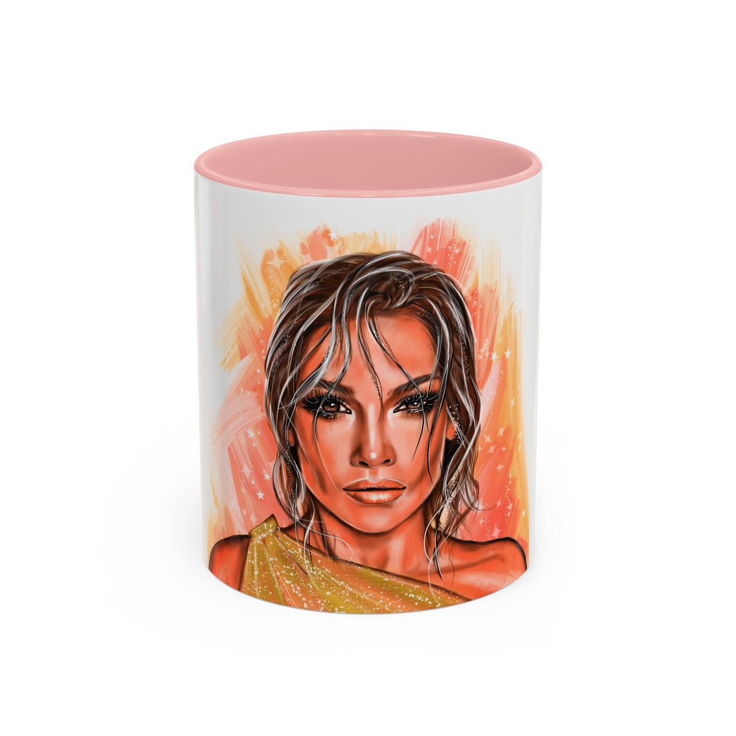 Jennifer Lopez, Accent Coffee Mug (11, 15oz)