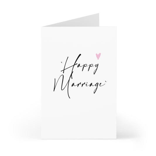 Happy Marriage, Greeting Cards (7 pcs)