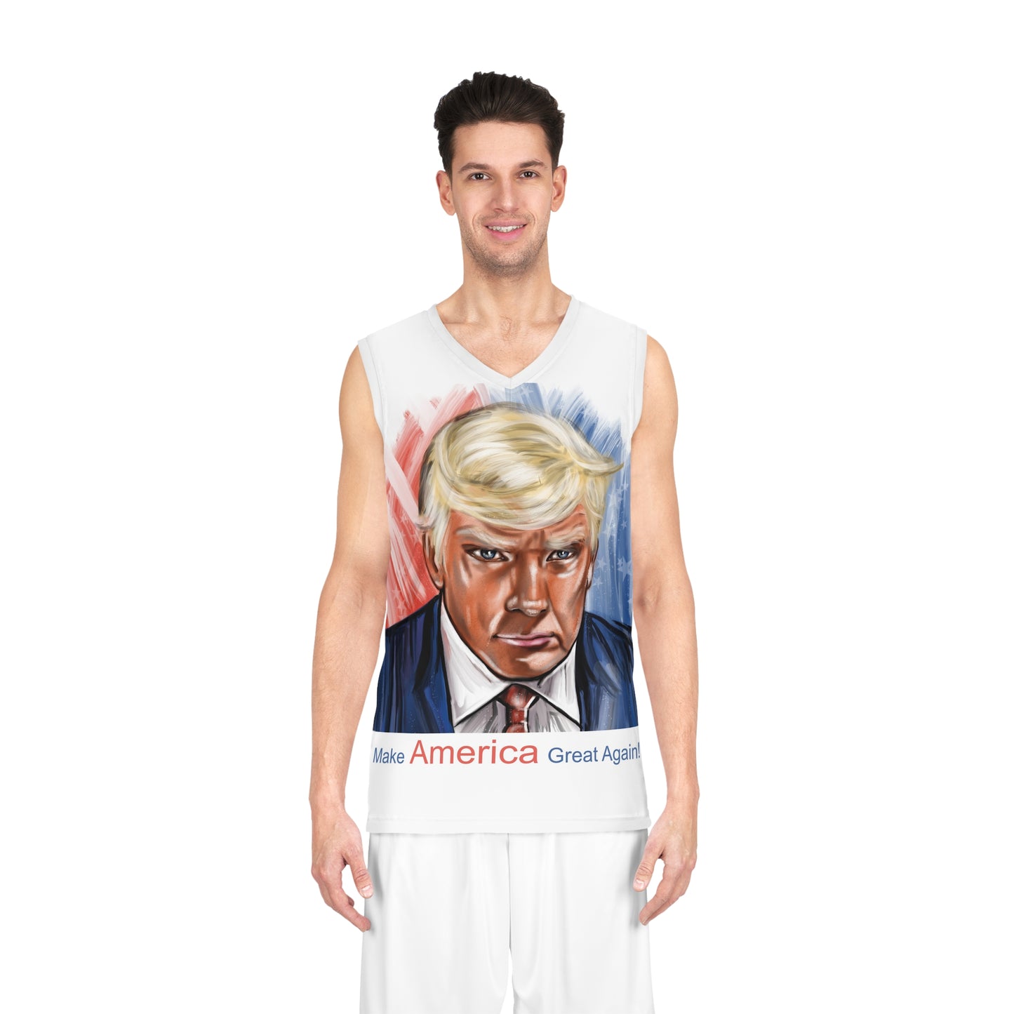 Donald Trump, Basketball Jersey (AOP)