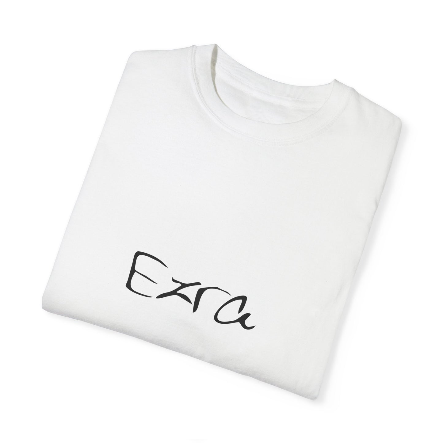 Ezra, Man, Boy, Name, Unisex Garment-Dyed T-shirt