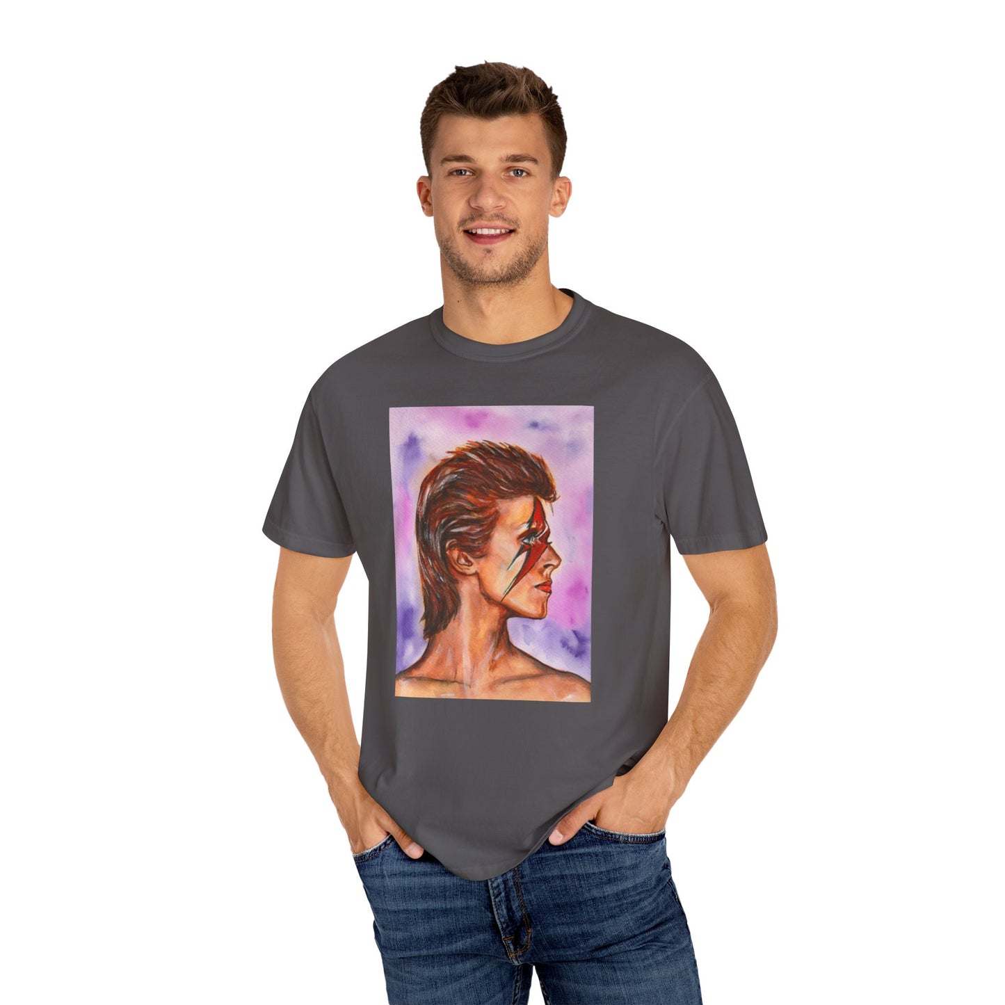 David Bowie, Unisex Garment-Dyed T-shirt