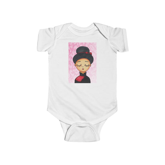 Chinese girl, China, Infant Fine Jersey Bodysuit