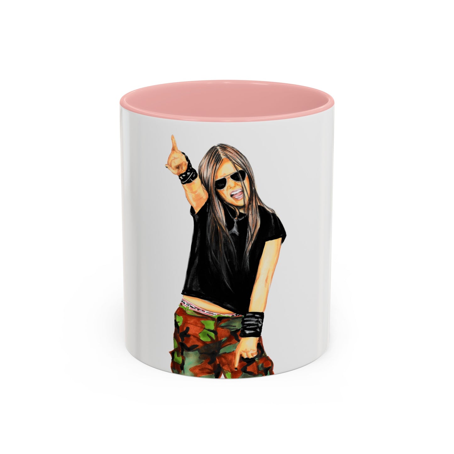 Avril, Accent Coffee Mug (11, 15oz)