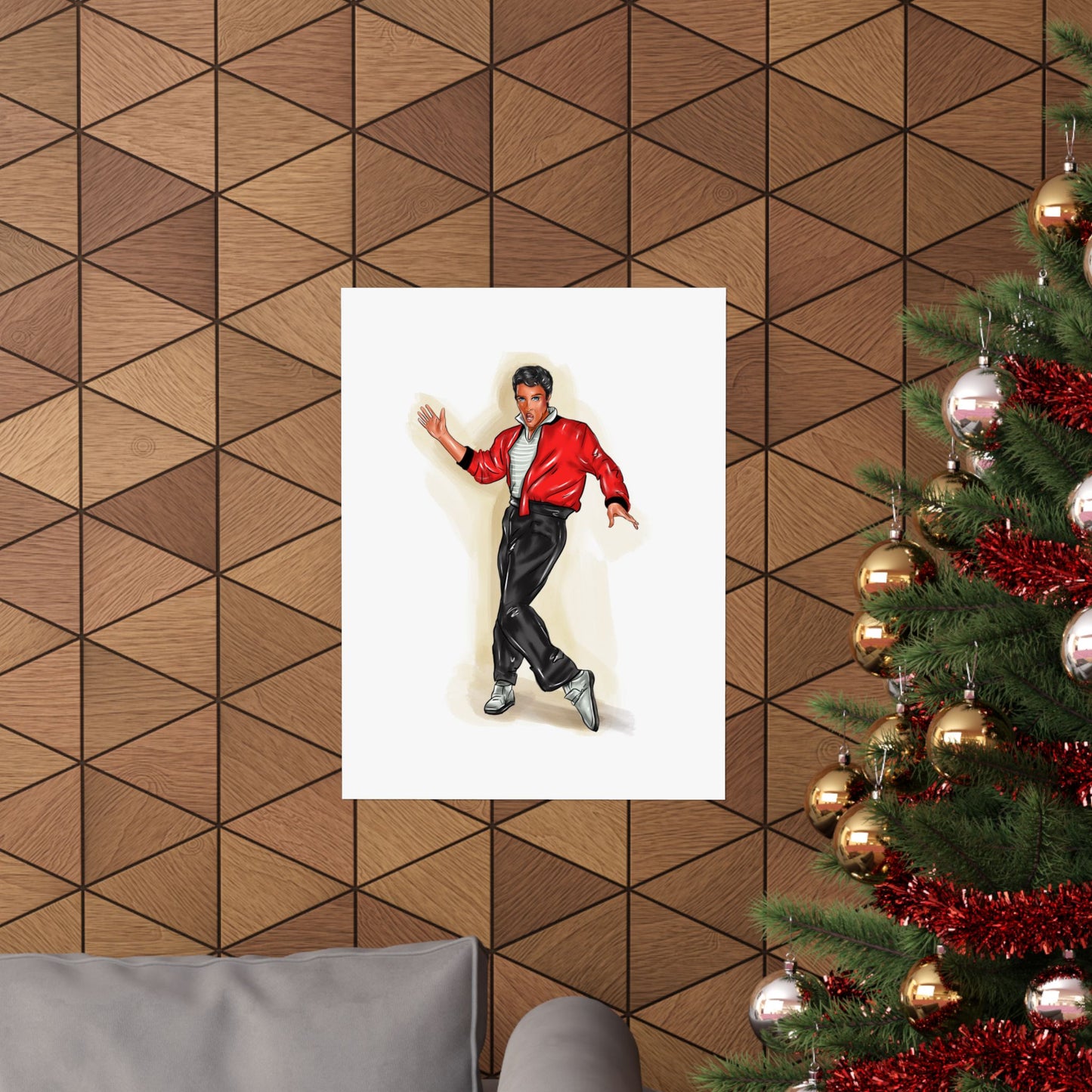 Elvis, Matte Vertical Posters