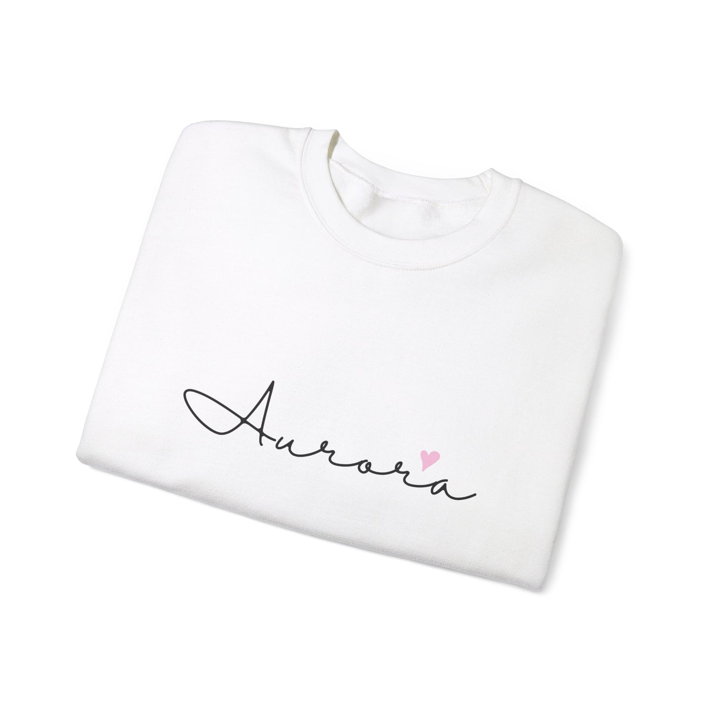 Aurora, Girl, Woman, Name, Unisex Heavy Blend™ Crewneck Sweatshirt