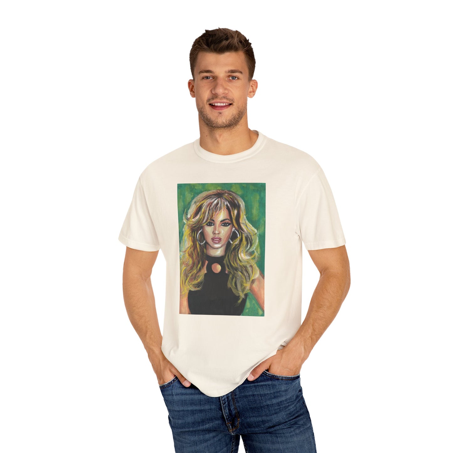 Fashion Girl, Unisex Garment-Dyed T-shirt