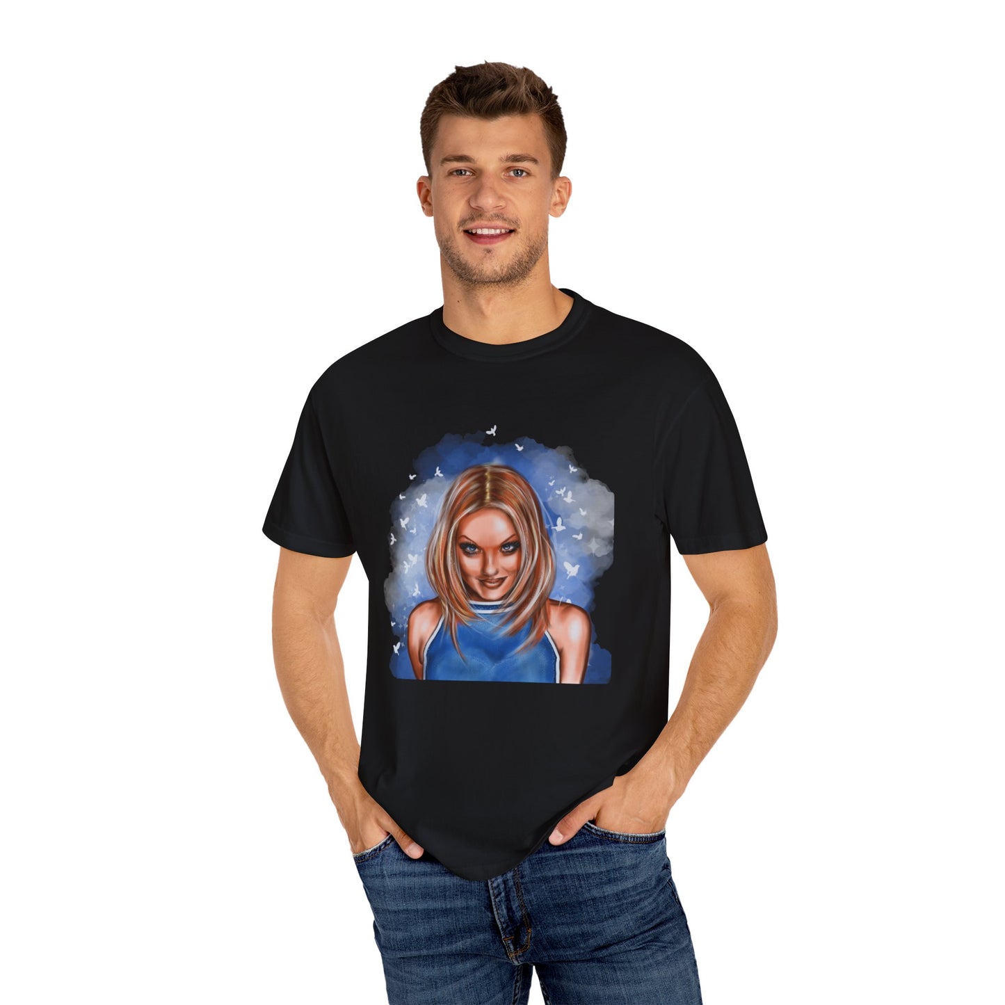 Geri, Unisex Garment-Dyed T-shirt