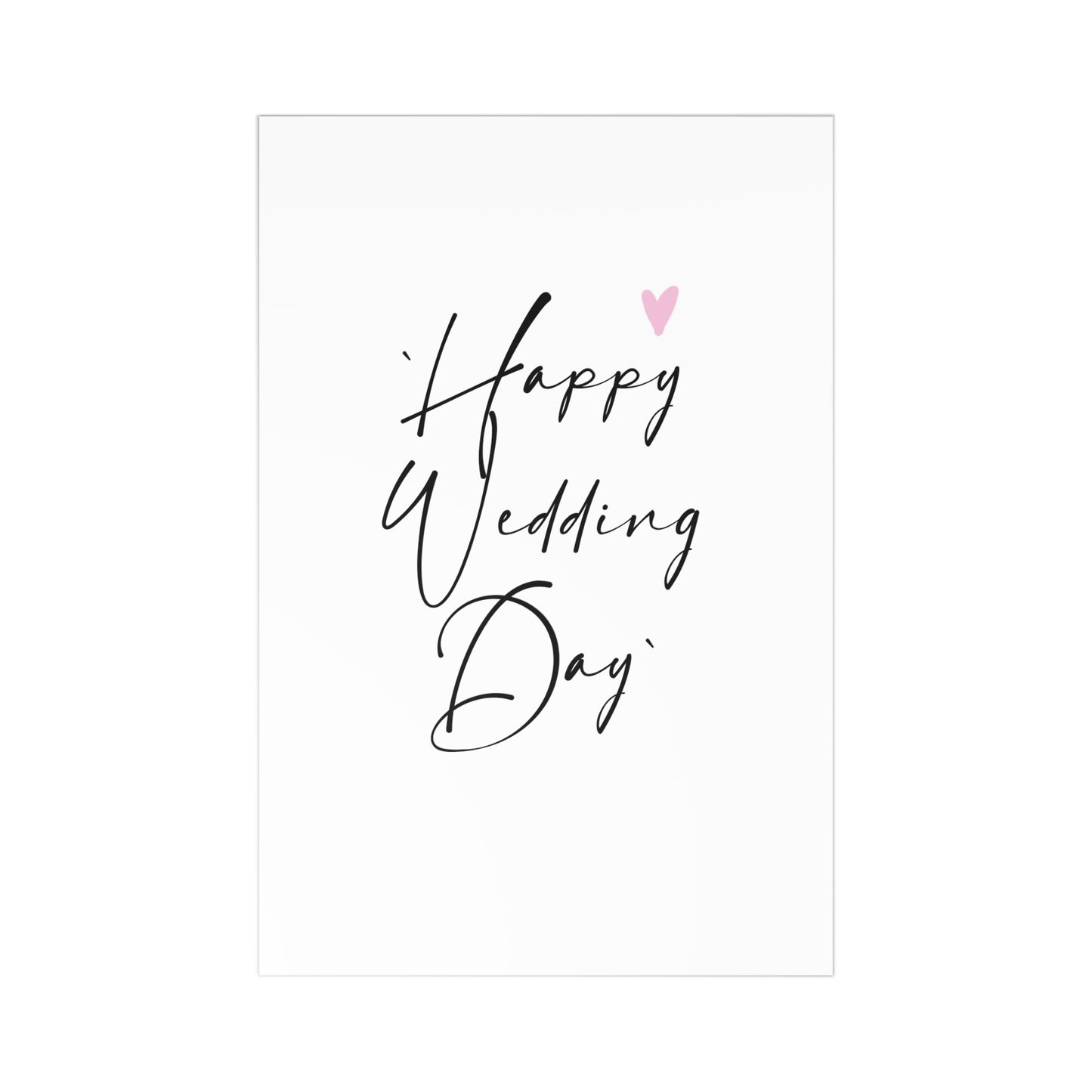 Happy Wedding Day, Postcards (7 pcs)